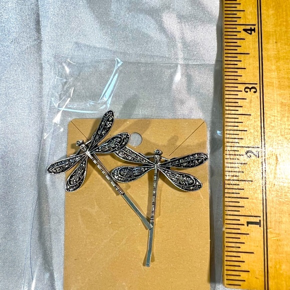 Dragonfly Hair Pins - Picture 3 of 3